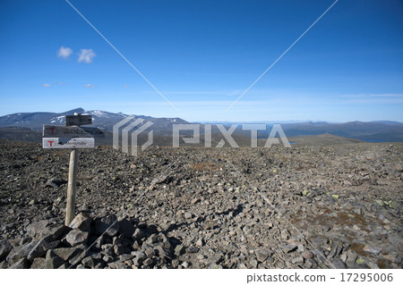 Besseggen Ridge in Jotunheimen Park, Norway 17295006