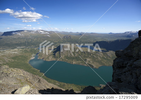 Besseggen Ridge in Jotunheimen Park, Norway 17295009