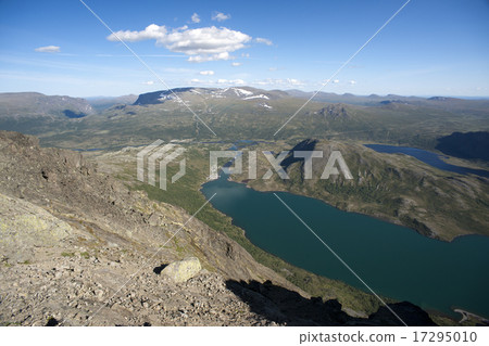 Besseggen Ridge in Jotunheimen Park, Norway Besseggen Ridge in Jotunheimen Park, Norway 17295010