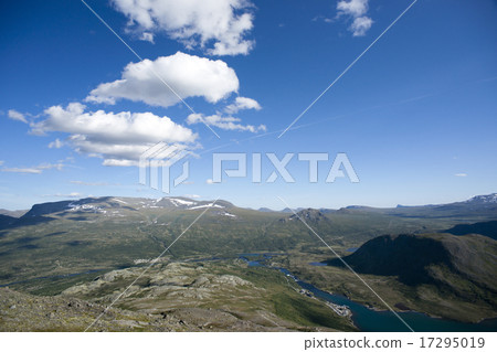 Besseggen Ridge in Jotunheimen Park, Norway 17295019