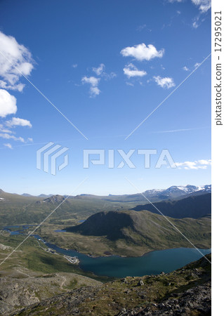 Besseggen Ridge in Jotunheimen Park, Norway Besseggen Ridge in Jotunheimen Park, Norway 17295021