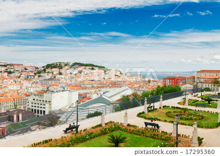 skyline of Lisbon, Portugal skyline of Lisbon, Portugal 17295360