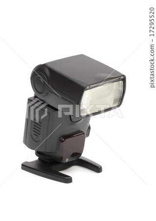 camera flash on the white background 17295520