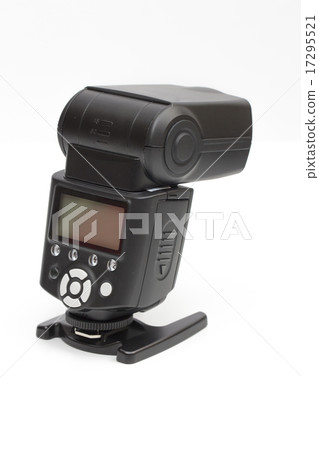 camera flash on the white background 17295521