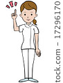 Female nurse one point 17296170