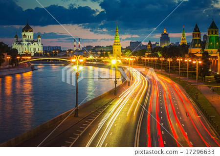 Moscow at dusk Moscow at dusk 17296633