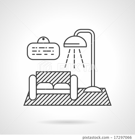 Room interior line vector icon - Stock Illustration [17297066] - PIXTA