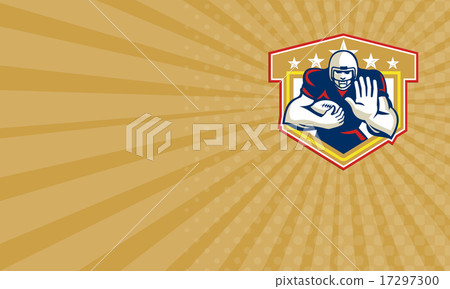 Business card American Football Running Back Business card American Football Running Back 17297300