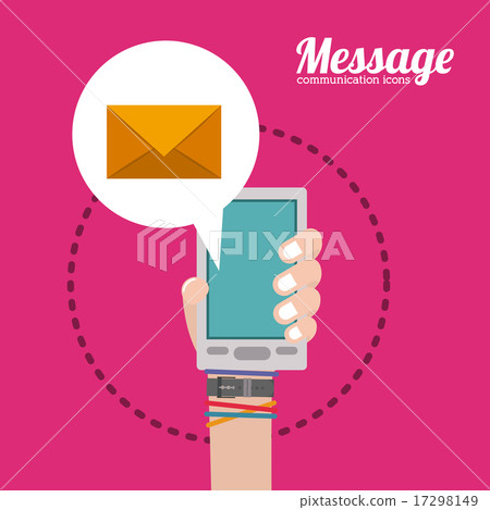 Message design-插圖素材 [17298149] - PIXTA圖庫