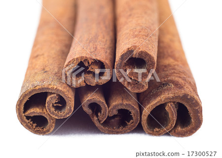 Image of cinnamon sticks, macro shot 17300527