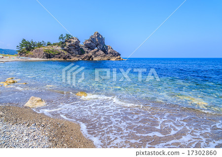 Noto Peninsula Wind Rock in the summer 17302860