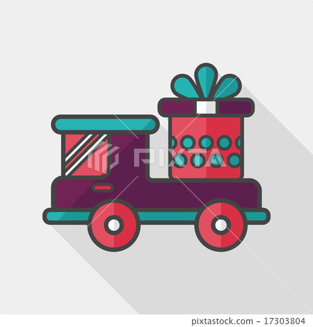shopping cart flat icon with long shadow shopping cart flat icon with long shadow 17303804