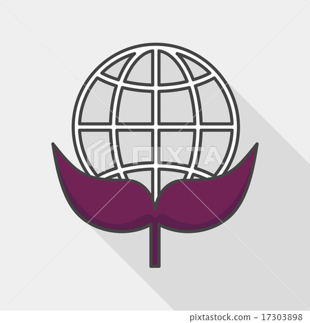 Environmental protection concept flat icon with long shadow,eps1 17303898
