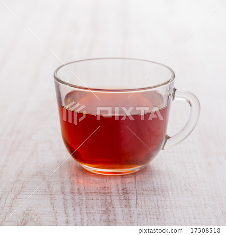 Cup of tea on wooden background Cup of tea on wooden background 17308518