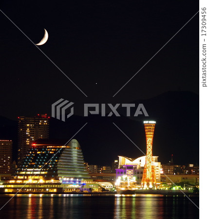 Kobe Meriken Park Night view 17309456