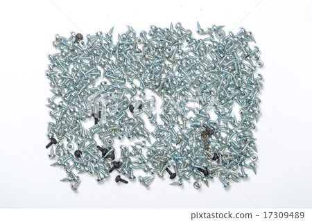 Screws isolated on white background Screws isolated on white background 17309489