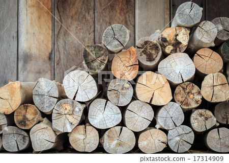 Stacked Logs Texture, Natural Background Stacked Logs Texture, Natural Background 17314909