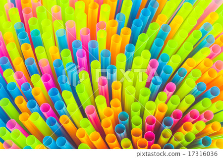 Colorful straw for background Colorful straw for background 17316036