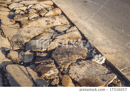 Asphalt road repair 17316057