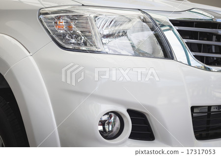Front light of new car Front light of new car 17317053