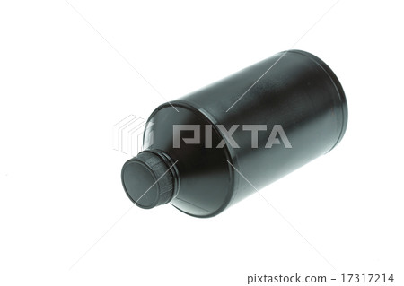 Plastic bottle isolated on white 17317214