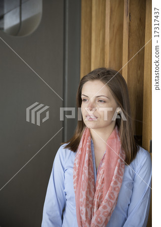 Portrait of a Caucasian businesswoman. Portrait of a Caucasian businesswoman. 17317437