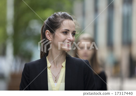 Portrait of two Business women. Portrait of two Business women. 17317440