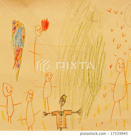 Abstract Children Drawing 17319945
