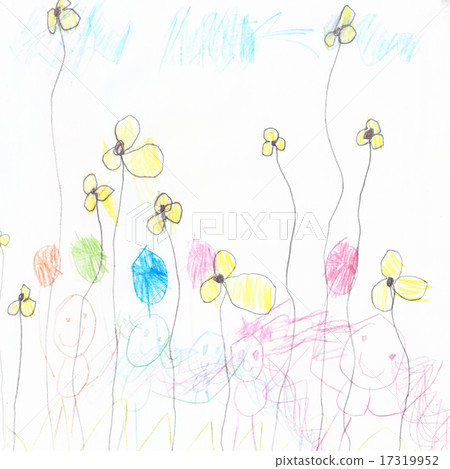 Abstract Children Drawing Abstract Children Drawing 17319952