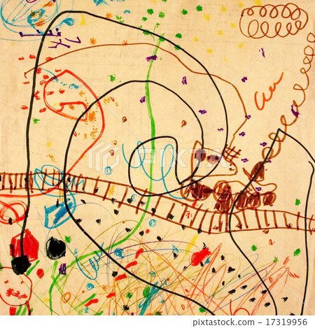 Abstract Children Drawing 17319956