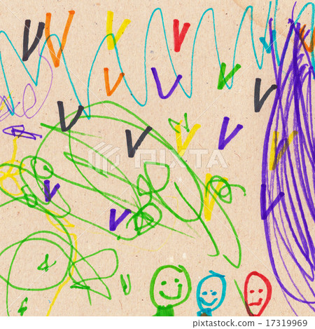 Abstract Children Drawing 17319969