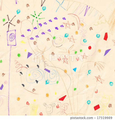 Abstract Children Drawing Abstract Children Drawing 17319989
