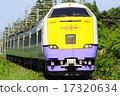 Limited express swan 485 series Kaneda - small and medium country 17320634