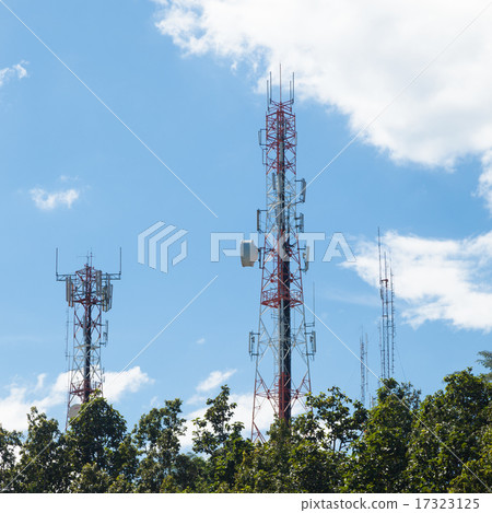 Telecommunications towers Telecommunications towers 17323125