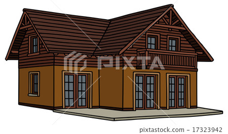 Brown house 17323942
