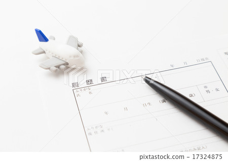 Resume and Airplane Resume and Airplane 17324875