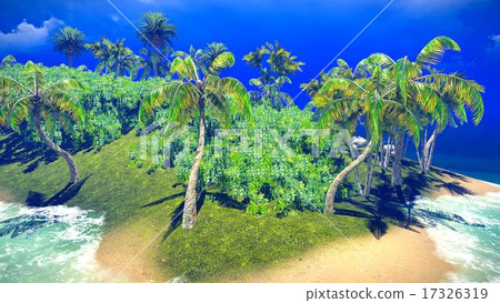Tropical island Tropical island 17326319
