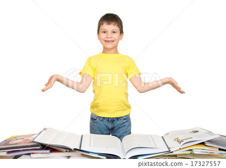 boy read a book boy read a book 17327557