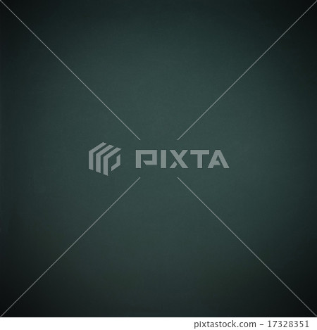 Green-black blank chalkboard for background 17328351