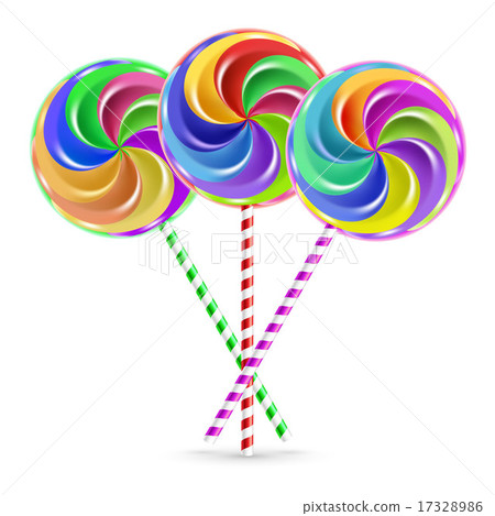 Three lollipops Three lollipops 17328986