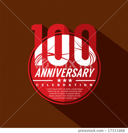 100th Years Anniversary Celebration Design 17331866