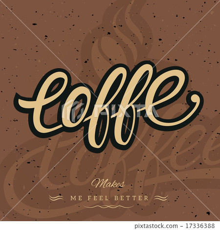 Coffee Logo Background 17336388
