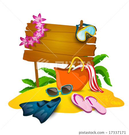 Beach And Summer Background  17337171