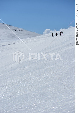 二世谷春季滑雪二世谷汽車根 17337293