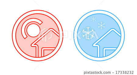 climate control icon 17338232