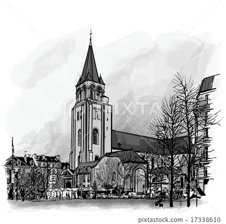 France  Paris Saint Germain des Pres 17338610