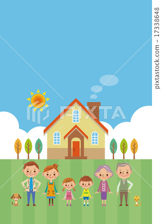 我的家和幸福的家庭 我的家和幸福的家庭 17338648