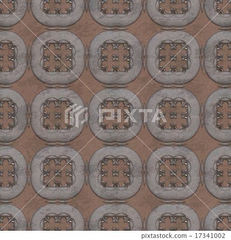 Rusted iron plate seamless generated texture Rusted iron plate seamless generated texture 17341002
