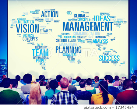Management Vision Action Planning Success Team Business Concept Management Vision Action Planning Success Team Business Concept 17345484