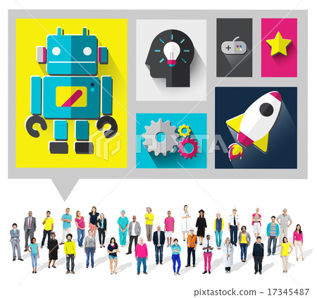 Innovate Creativity Ideas New Modern Technology Concept Innovate Creativity Ideas New Modern Technology Concept 17345487